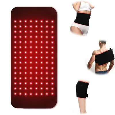 Cross-Border Rotlicht-Taillengürtel 120 LED-Perlen Haushalts-LED-Großflächenleuchte Multifunktions-Therapiegürtel Rotlicht-Wärmetherapie-Behandlungsgürtel