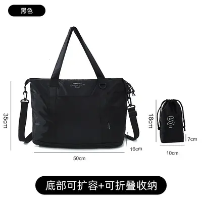 Cross-border Foreign Trade Large-capacity Expandable Trolley Case Luggage Bag Single-shoulder Lightweight Multifunctional Travel Storage Bag - 7