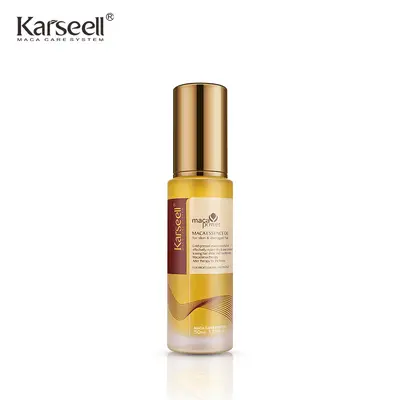 Karseell Argan Saç Bakım Yağı, Kuru ve Yıpranmış Saçlar İçin Nemlendirici, Maca Özlü - 6