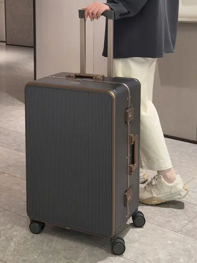 Ailixing Women's Drop-Resistant Trolley Case, Large Capacity - 6