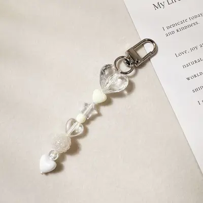 Cross-border Amazon Multiple Sets Dopamine Colorful Mini Keychain Bag Charm Phone Charm Decorative Strap - 9