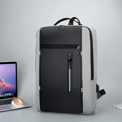 3-Piece Backpack Set with USB Charging, 16 Inch Laptop Compartment, Oxford Fabric - 11