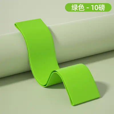 Elastic resistance loop band for leg training