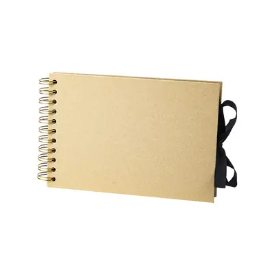 A5 Ring Binder Album, DIY Sketchbook, Retro Kraft Paper