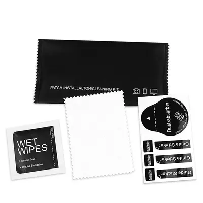 Mobile Phone Cleaning Tool Kit Screen Protector Film Application Set Phone Screen Cleaning Dust Removal Accessories Package Tempered Glass Film Cleaning Kit