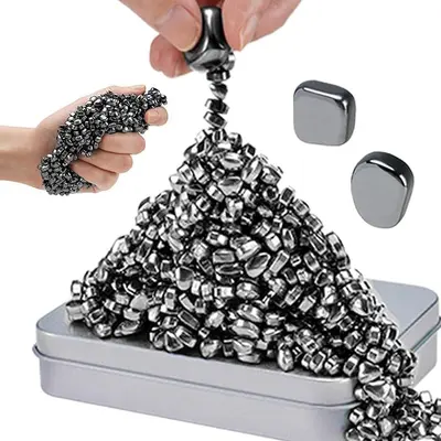 Magnetische bunte polierte Kleinmagnete, Lernspielzeug für Kinder