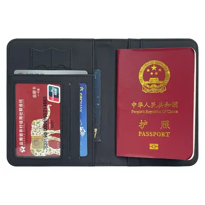 Passport holder, sublimation print, multi-card slot