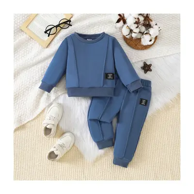 Boys' Two-Piece Set, Sweatshirt and Long Pants - 5