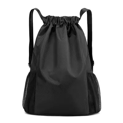 Waterproof Drawstring Basketball Backpack, Customizable Logo, Side Pocket, Large Capacity - 8