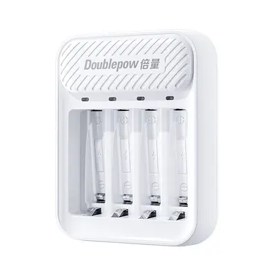 Smart Battery Charger for 1.2V AA and AAA NiMH Batteries, with USB Port