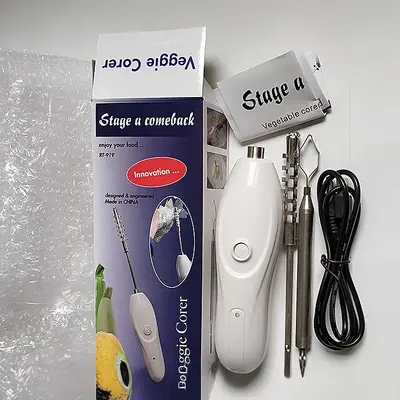 Çok Fonksiyonlu Meyve Sebze Çekirdek Çıkarıcı USB Şarjlı Balık Pulu Kazıyıcı Elektrikli Pratik Delik Açıcı Küçük Yumurta Çırpıcı