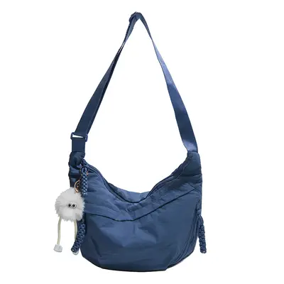 Damen Nylon Crossbody Handytasche, vielseitige Dumpling-Form - 10