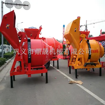 JZC350 beton karıştırıcı, 350L, elektrik/dizel, inşaat için - 5