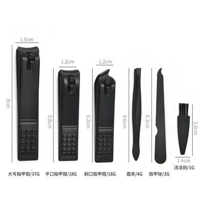 Nagelpflegeset, 10-teilig, tragbar - 3