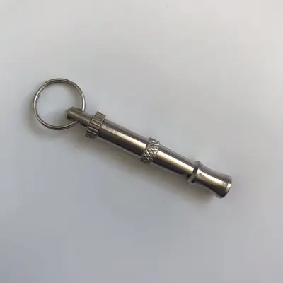 Ultrasonic Dog Training Whistle with Silver Lanyard - 7
