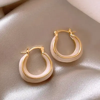 银针花朵爱心流苏耳环简约时尚百搭耳扣小清新轻奢高级感耳饰批发 - 7