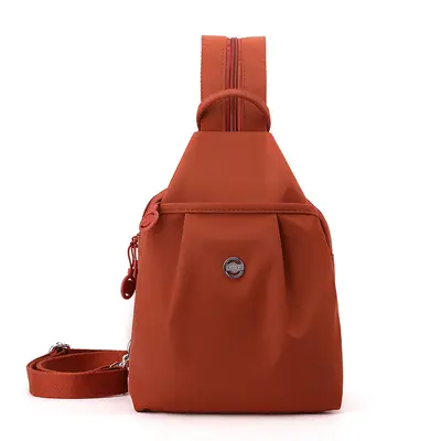 Hochwertiger mehrschichtiger Nylon-Stoff Rucksack neu vielseitiger Schulterrucksack Damentasche koreanischer Stil modisch bequem leichter Rucksack - 9