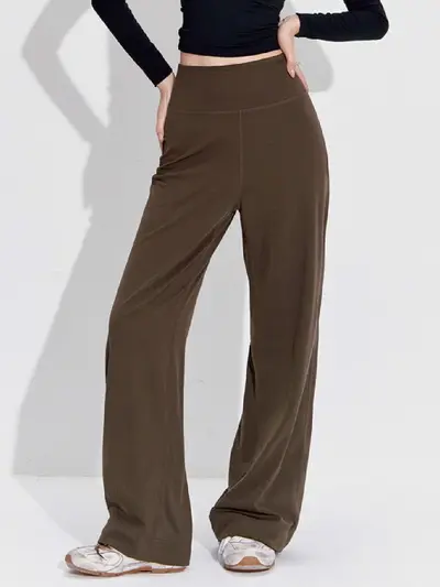 Women's Yoga Leggings, Quick-Dry, Wide-Leg - 10