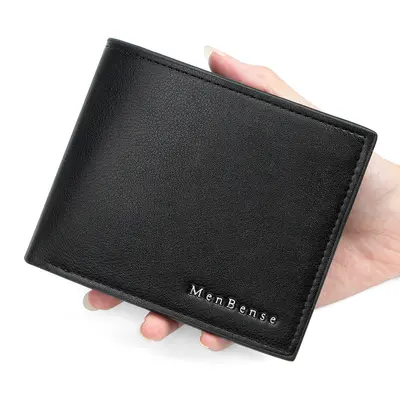 TPU Men's Short Wallet with Multi-Card Slots and Coin Pocket - 7