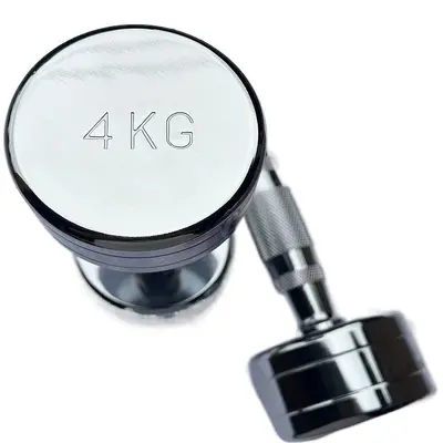 Dambıl Erkek Spor Salonu Katı Saf Çelik Dambıllar Ev Güç Antrenmanı Fitness Dambılları Elektrokaplama Dambıl Seti - 10