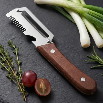 3-in-1 Stainless Steel Peeler, Bottle Opener and Grater