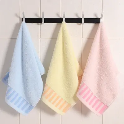 Pure Cotton Towel Set Absorbent Face Towel