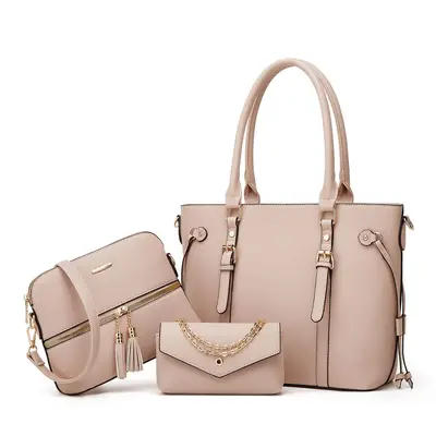 Women's Single-Shoulder Handbag, Three-Piece Set, Mother-and-Child Bag - 7