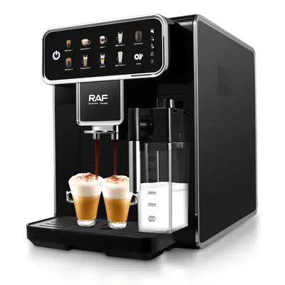 Fully Automatic Pump Espresso Machine with Steam Milk Frother, EU Standard