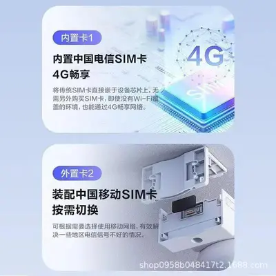 【4G Ömür Boyu Sınırsız Veri Hediyesi】Ezviz H90 Çift Kamerası 500MP Açık Alan Çift Mod WiFi Kamera İzleme C8C