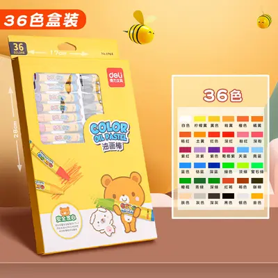 Wasserlösliches Pastellstift-Set für Kinder, waschbar - 10
