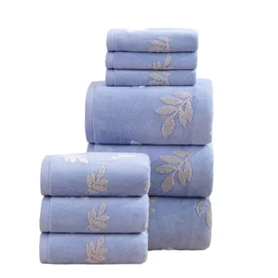 Reine Baumwolle Badtuch Set, Klasse A, dreiteilig