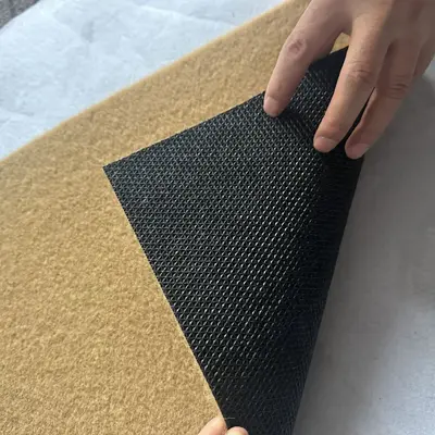 Imitation Coir Doormat, PVC Base, Non-Slip