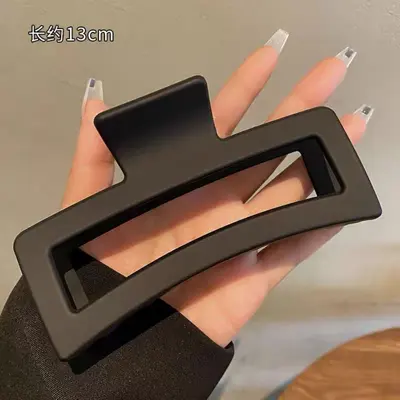 Dicke Haare Große Haarspange aus Acryl, Haarspange für den Hinterkopf, hochwertige elegante Haarspange Haaraccessoire, Hai-Spange