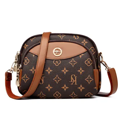 Women's Shoulder Bag, Leather-Look, Multi-Layer, 2026 Korean Style - 10