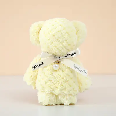 Coral velvet pineapple plaid pearl bear towel souvenir opening birthday return gift wedding celebration store gift towel - 12