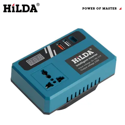 Lithium Battery Inverter AC220V/DC5V/12V Outdoor Work Inverter - 7