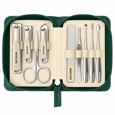 11-teiliges Nagelschere Set gegen Spritzer Geschenk