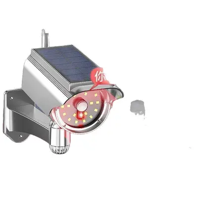 Hareket sensörlü güvenlik kamerası, solar sokak lambası - 5