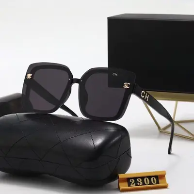 Große UV-Schutz-Sonnenbrille, modisch, schmeichelnder Gesichtseffekt - 1