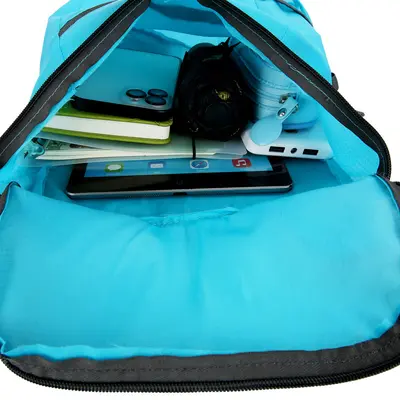 Dual Shoulder Backpack Outdoor Foldable Bag Lightweight Water-Resistant Travel Backpack Fitness Sports Rucksack Large Capacity Gift Dual Shoulder Backpack - 5