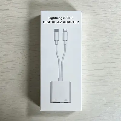Lightning-HDMI Ekran Yansıtma Adaptörü, Apple ve Android Type-C Uyumlu - 7