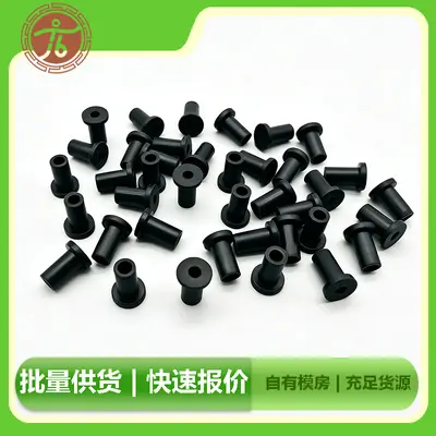 T-shaped silicone grommet 3 mm, heat-resistant, white