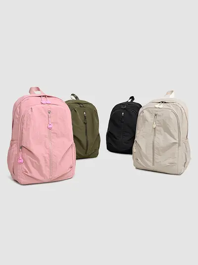 Women's Daily Backpack, Ultra-Light, Waterproof, Large Capacity - 6