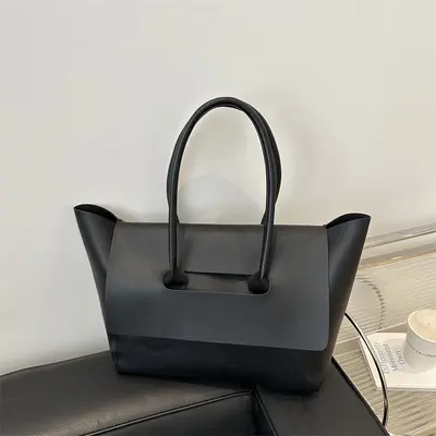 Large Women's Tote Bag, Retro Style, Autumn and Winter - 10