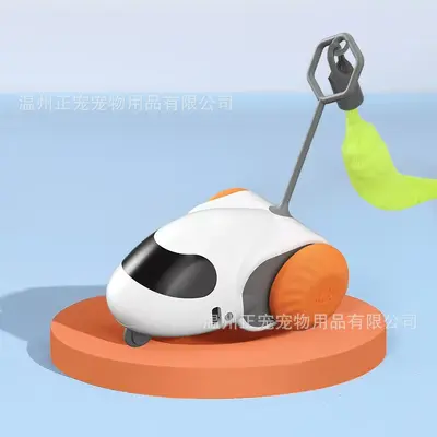 Игрушка для питомцев Умная мышка-машинка Игрушка для кошек Самостоятельная игра Снятие скуки Машинка для питомцев Товары для кошек Автоматическая игрушка для кошек - 9