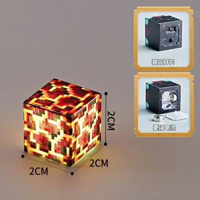 Glowing Magnetic Building Blocks, DIY Educational Toy - 12