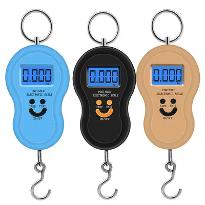 Hassas El Ölçeği Mutfak Tartı Havyuzu El Elektronik Ölçeği Ev Yay Mini Taşınabilir El Tutma Kompakt Kancalı