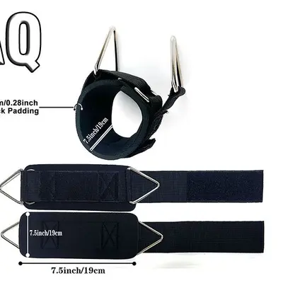 Fitness-Widerstandsband mit Dreieckgriff-Expander - 3