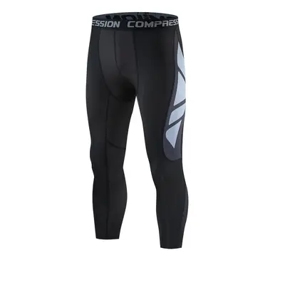 Men's Quick-Dry High-Elastic Running Compression Tights - 9