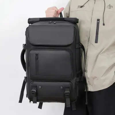 2026 neues Modell Geschäfts-Rucksack mit Reisetasche Outdoor-Sport Wanderrucksack großer Kapazität Reise-Multifunktions-Wasserdichter Rucksack - 3